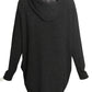 BRUNELLO CUCINELLI- Grey Cashmere Hoodie Jacket, Size 10