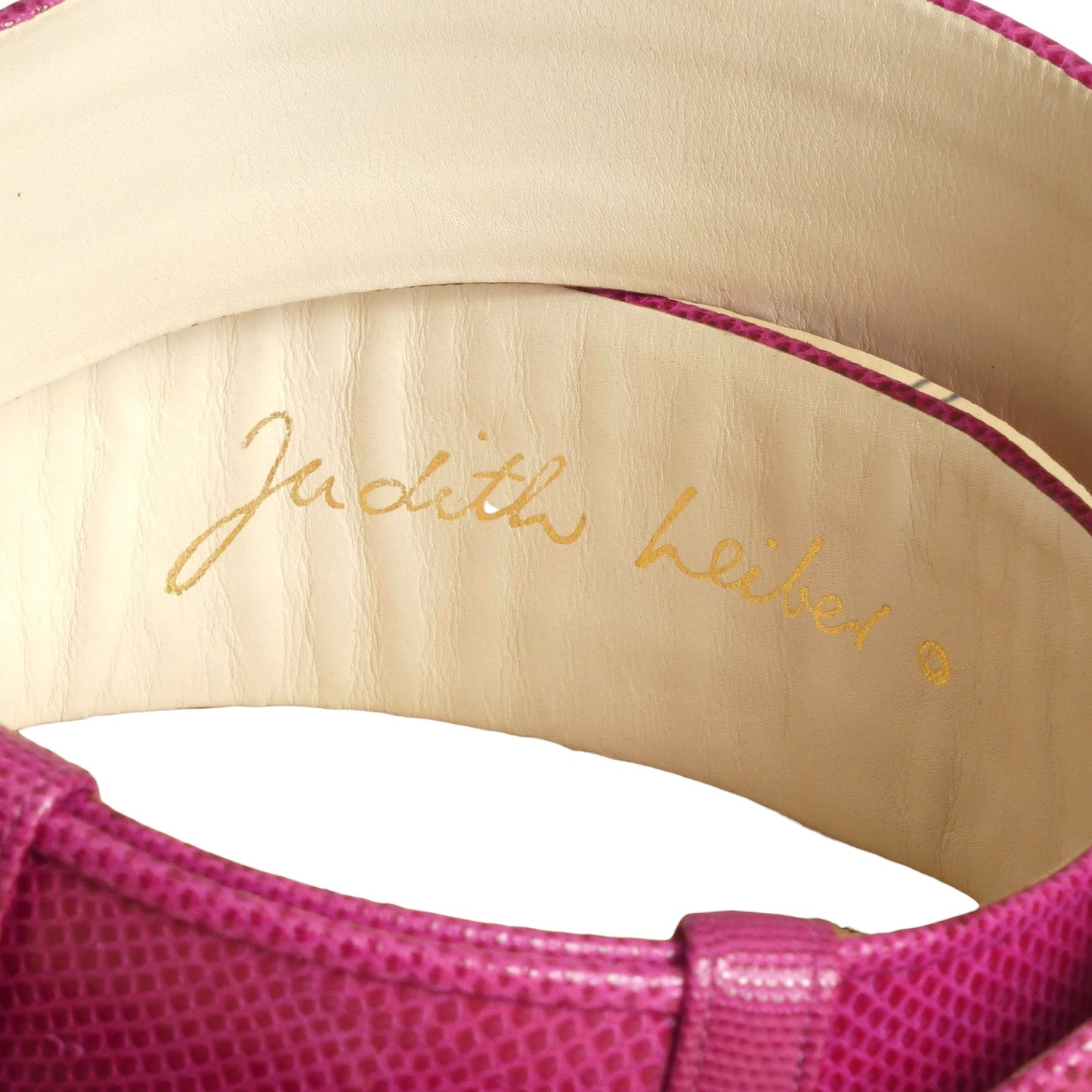 1980s Adjustable Lizard Belt