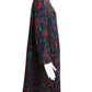 MISSONI- 1980s Multi Color Wool Knit Coat, Size 8