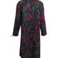 MISSONI- 1980s Multi Color Wool Knit Coat, Size 8