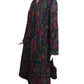 MISSONI- 1980s Multi Color Wool Knit Coat, Size 8
