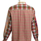 TODD OLDHAM- 1990s Cotton Plaid Blouse, Size 10P