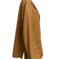 ROMEO GIGLI- 1980s Brown Moire Cotton Blazer, Size 10