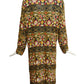 1980s Beaded & Sequin Chiffon Coat, Size 16