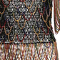 LORIS AZZARO- 1970s Chain Fringe Sweater Top, Size 4
