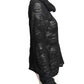 CHANEL- Black Wool Turtle Neck Sweater, Size 14