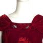 1930s Velvet Evening Gown, Size-6