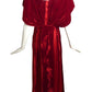 1930s Velvet Evening Gown, Size-6