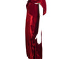 1930s Velvet Evening Gown, Size-6