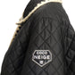 CHANEL- 2018 Black Coco Neige Quilted Coat, Size 14