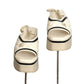 CHANEL- White & Black Quilted Platform Sandals, Size 38.5