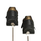 CHANEL- Metallic Gold Sneakers, Size 39