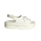 GUCCI- NIB White Soft Rubber Sandals, Size 40