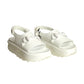 GUCCI- NIB White Soft Rubber Sandals, Size 40
