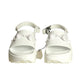 GUCCI- NIB White Soft Rubber Sandals, Size 40