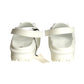 GUCCI- NIB White Soft Rubber Sandals, Size 40