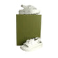 GUCCI- NIB White Soft Rubber Sandals, Size 40