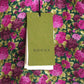 GUCCI- NWT 2023 Floral Silk Tunic & Bra Top, Size 6