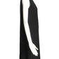 PIERRE CARDIN HAUTE COUTURE- Black Rayon Knit  A-Line Dress, Size 8