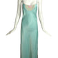 BILL TICE- 1970s 2pc Sateen Knit Nightgown & Bed Jacket, Size 4