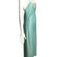 BILL TICE- 1970s 2pc Sateen Knit Nightgown & Bed Jacket, Size 4