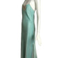 BILL TICE- 1970s 2pc Sateen Knit Nightgown & Bed Jacket, Size 4