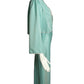 BILL TICE- 1970s 2pc Sateen Knit Nightgown & Bed Jacket, Size 4