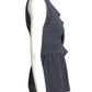 BRUNELLO CUCINELLI- Slate Blue Double Layer Tank Top, Size 4