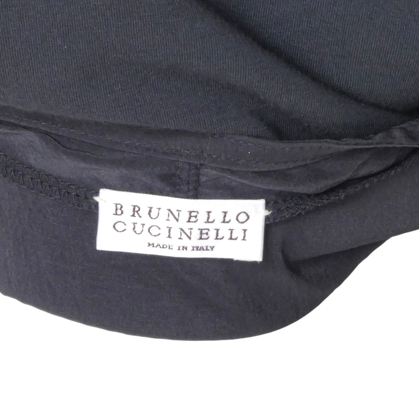 BRUNELLO CUCINELLI- Slate Blue Double Layer Tank Top, Size 4