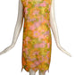 1960s Floral Paper Dress, Size 8