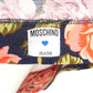 MOSCHINO JEANS- 1990s Floral Print Cotton T-Shirt, Size 8