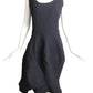 COMME DES GARCONS- 2018 Black Sculptural Knit Dress, Size 4
