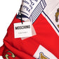 MOSCHINO x BUDWEISER- 2019 Print Rayon Dress, Size 6