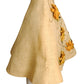 1950s Floral Straw Summer Skirt, Size 2
