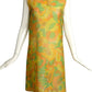1960s Disposable Floral Paper Dress, Size 6