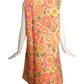 1960s Floral Paper Dress, Size 8