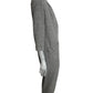 NORMA KAMALI - 1980s Cotton Knit Jumpsuit, Size-Petite