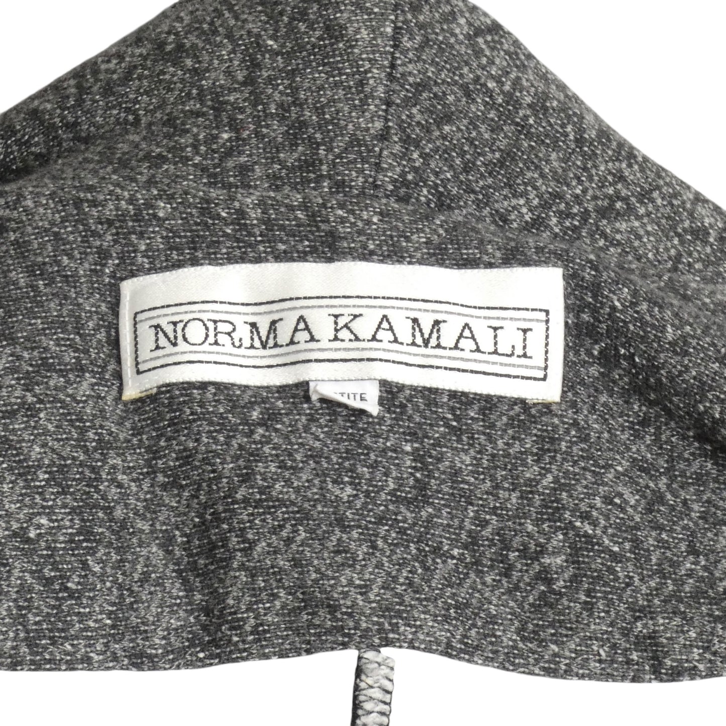 NORMA KAMALI - 1980s Cotton Knit Jumpsuit, Size-Petite