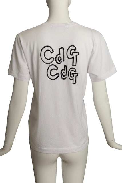COMME DES GARCONS- 2014 Snow White Graphic T-Shirt, Size Small