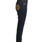 VERSACE- NWT 2024 Denim Skinny Leg Jeans, Size 8