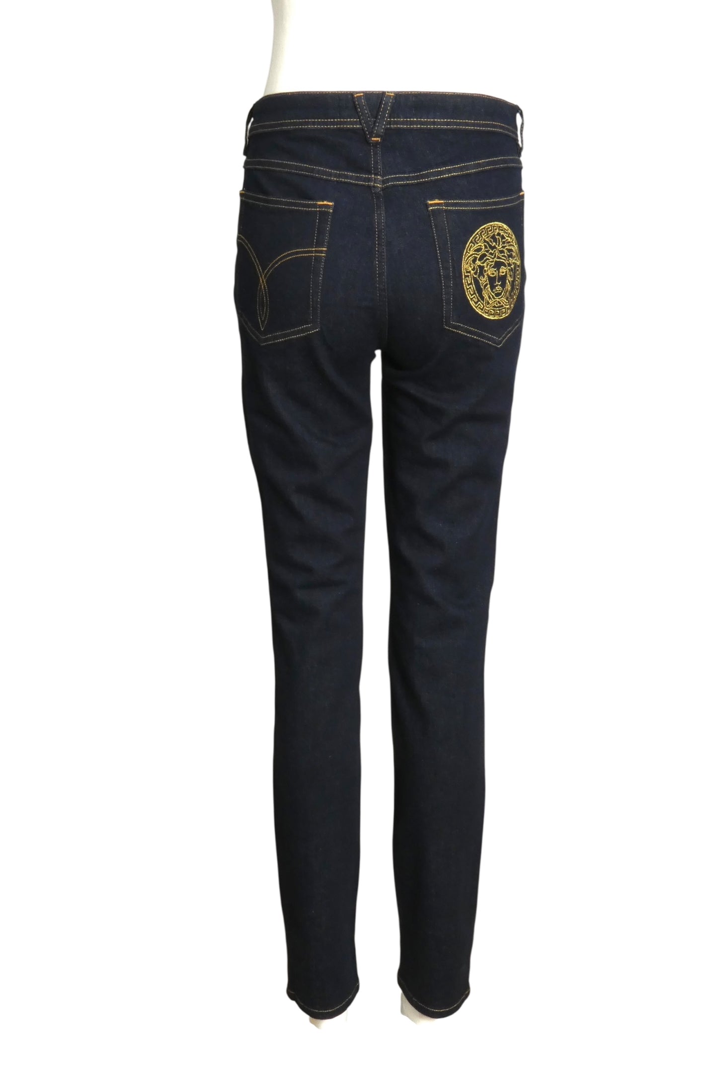 VERSACE- NWT 2024 Denim Skinny Leg Jeans, Size 8
