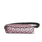 VERSACE- NWT Pink & Black La Greca Canvas Purse