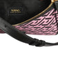 VERSACE- NWT Pink & Black La Greca Canvas Purse