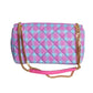 VERSACE- NWT Multi Color Quilted Tweed Purse