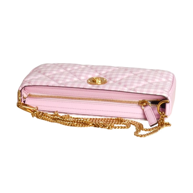 VERSACE- NWT 2024 Mini Gingham Purse