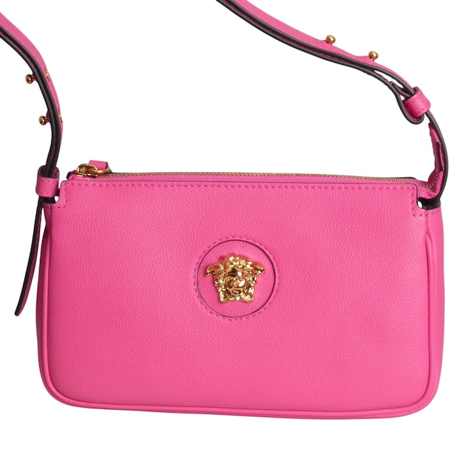 VERSACE- NWT Vitello Pink Leather Purse