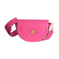 VERSACE- NWT Pink Vitello Half Moon Shoulder Bag