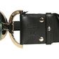 VERSACE- NWT 2024 Black Elastic & Metal Belt, Size XL