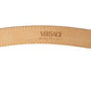 VERSACE- NWT Pink Embossed Leather Belt, Waist 26