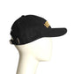 VERSACE-  NWT Black Embroidered Cap, Size 57